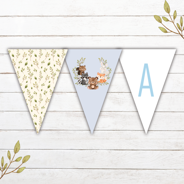 Woodlands (Boy) Baby Shower Stationery - Image 17