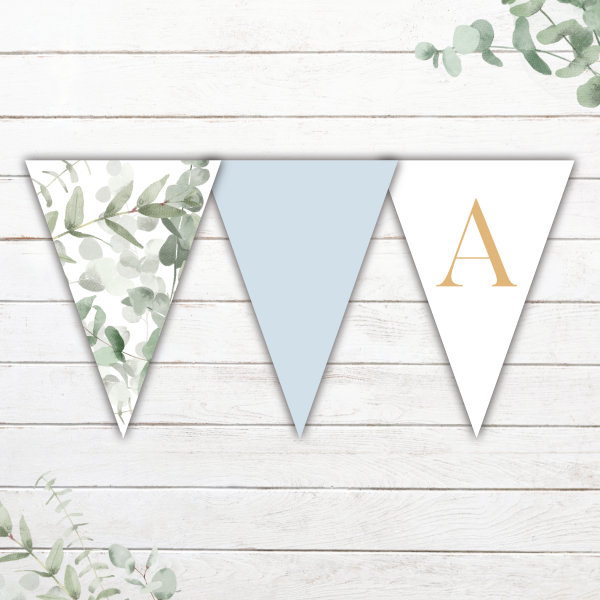 Greenery 1 (Boy) Baby Shower Stationery - Image 9