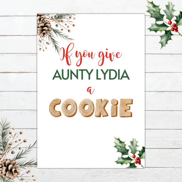 If I give someone a cookie - Christmas (Ladies) - Image 4