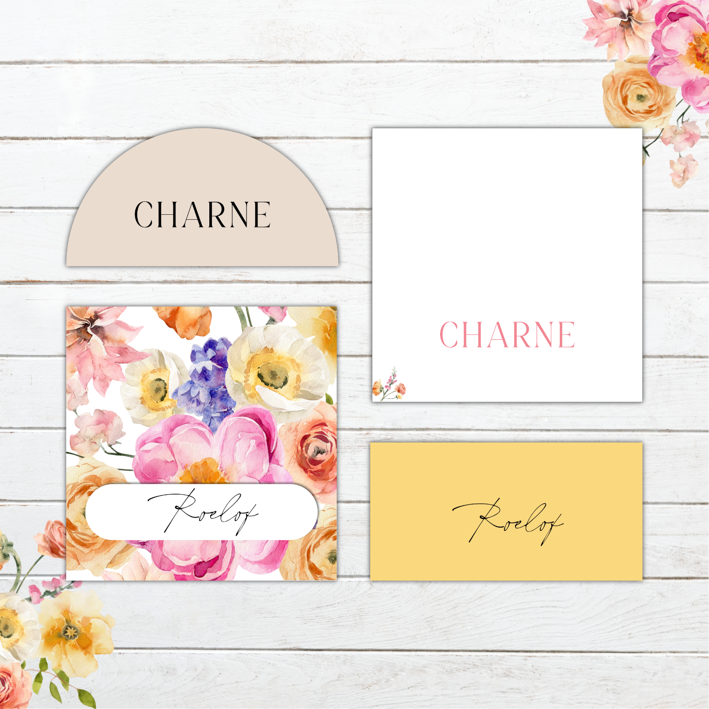 Love in Bloom Wedding Stationery - Image 11