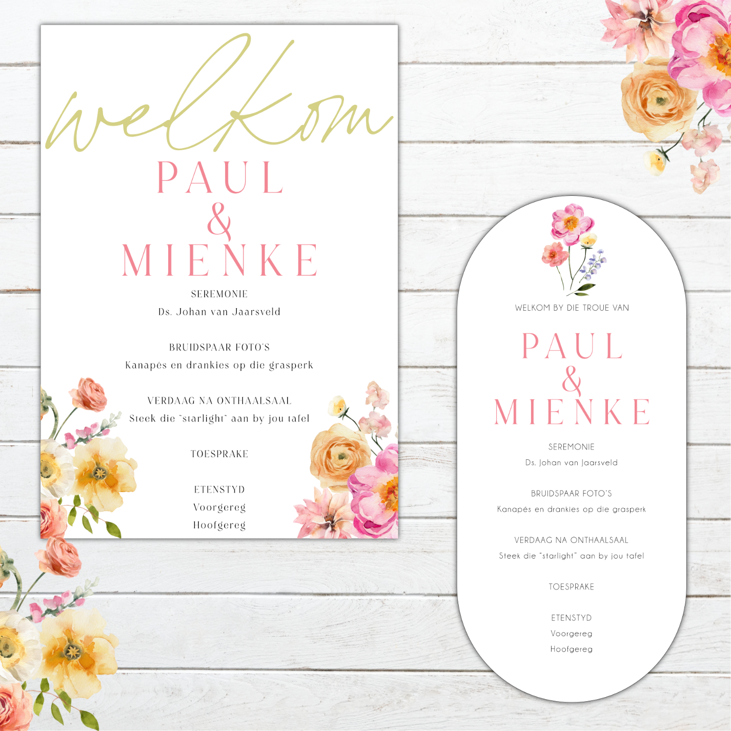 Love in Bloom Wedding Stationery - Image 5