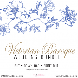 Victorian Baroque Wedding Stationery